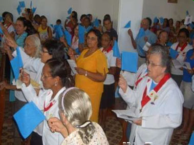 Procissão da Festa da Padroeira em Mairi