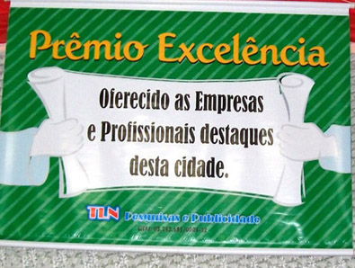 Empresa de Pesquisa e Publicidade TLN entrega Certificado de Destaque 2009 em Baixa Grande