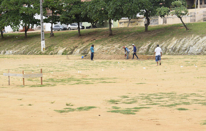 Iniciada a construção da Praça da Juventude em Baixa Grande
