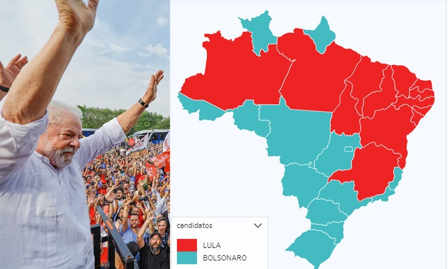 Lula é eleito presidente do Brasil, retorna em 2023 para seu terceiro mandato