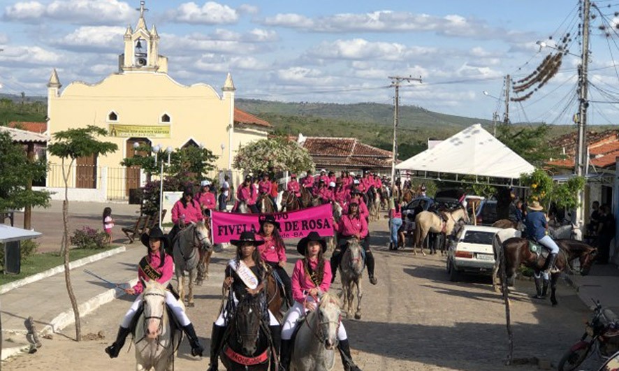 5ª Cavalgada do Grupo Fivela Cor de Rosa é realizada com sucesso no povoado do Italegre, município de Baixa Grande-BA