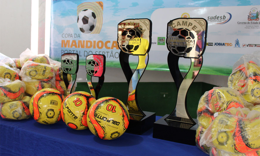 Copa da Mandioca 2022 começa neste final de semana com apoio da Sudesb