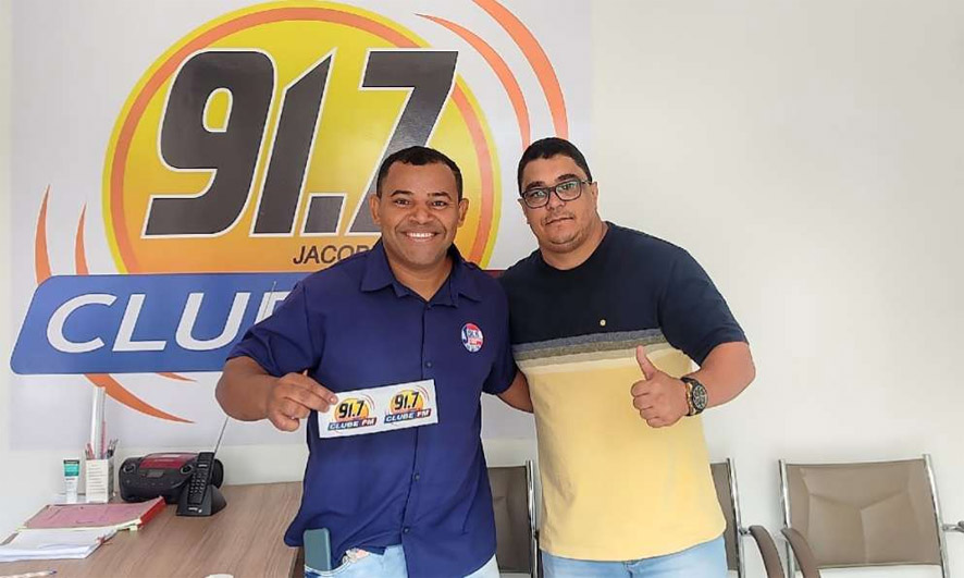 Otto Moreno é o mais novo contratado da rádio Clube FM de Jacobina