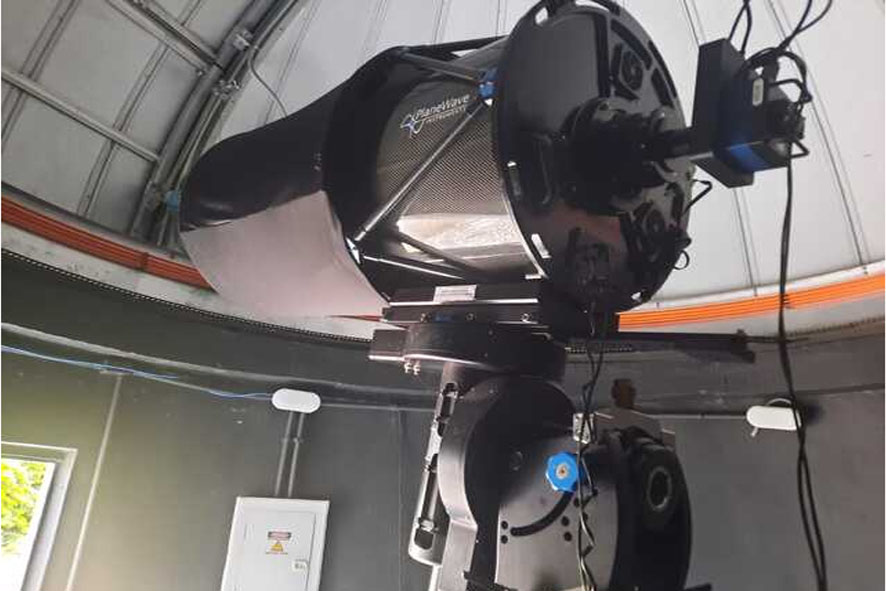 Astronomia: UEFS adquire moderno telescópio para imageamento do céu e diversos fins científicos