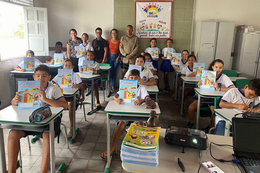 Escolas em Capela do Alto Alegre é contemplada PROERD – Programa Educacional de Resistência às Drogas e a Violência