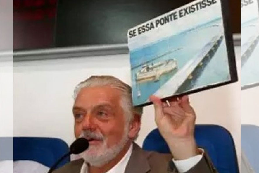‘Projeto’ da ponte Salvador-Itaparica completa 14 anos hoje. Já elegeu e reelegeu Wagner e Rui Costa, ajudou Jerônimo mas não sai do papel