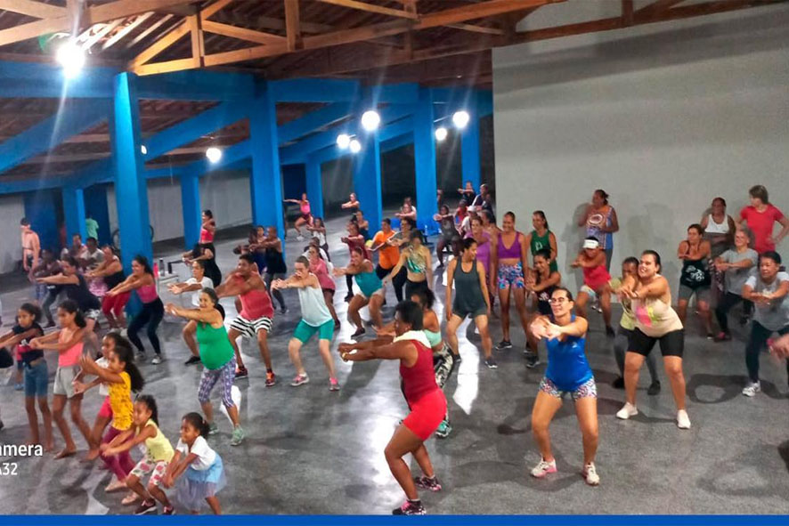 Prefeitura de Macajuba promove aulões de dança, aeróbica e kickboxing