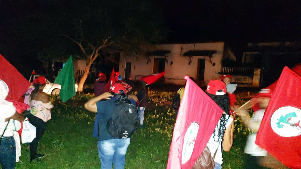 MST ocupa a Fazenda Bom Jardim em Ruy Barbosa