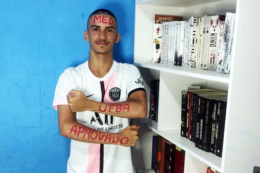 Estudante residente no distrito de Italegre em Baixa Grande passa em Medicina da UFBA