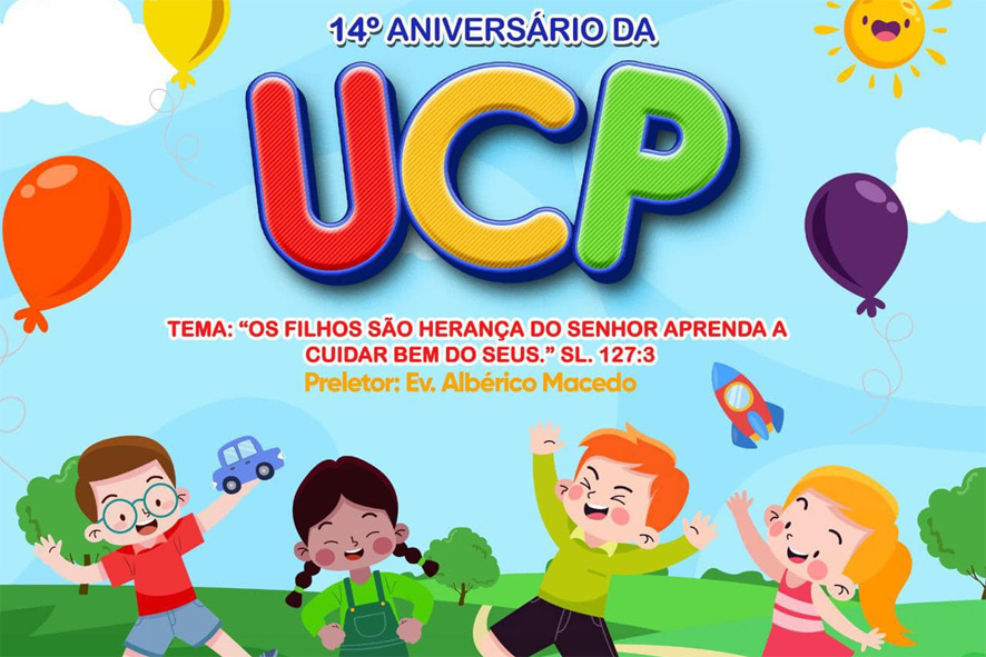 União de Crianças Presbiterianas (UCP) completa 14 anos em Capela do Alto Alegre e terá programação especial neste final de semana
