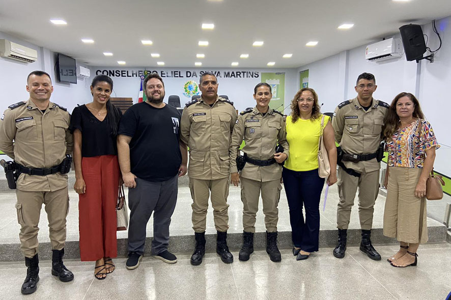 Representantes da Secretaria de Educação de Capela do Alto Alegre participam dialogar sobre a Segurança Escolar
