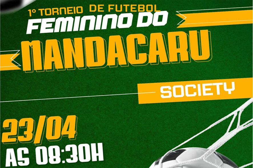 Domingo tem 1º Torneio de Futebol Feminino em Mandacaru, distrito de Baixa Grande