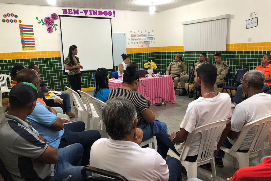 Segurança nas Escolas, Prefeitura de Serra Preta promove reunião com agentes de portaria da rede de ensino