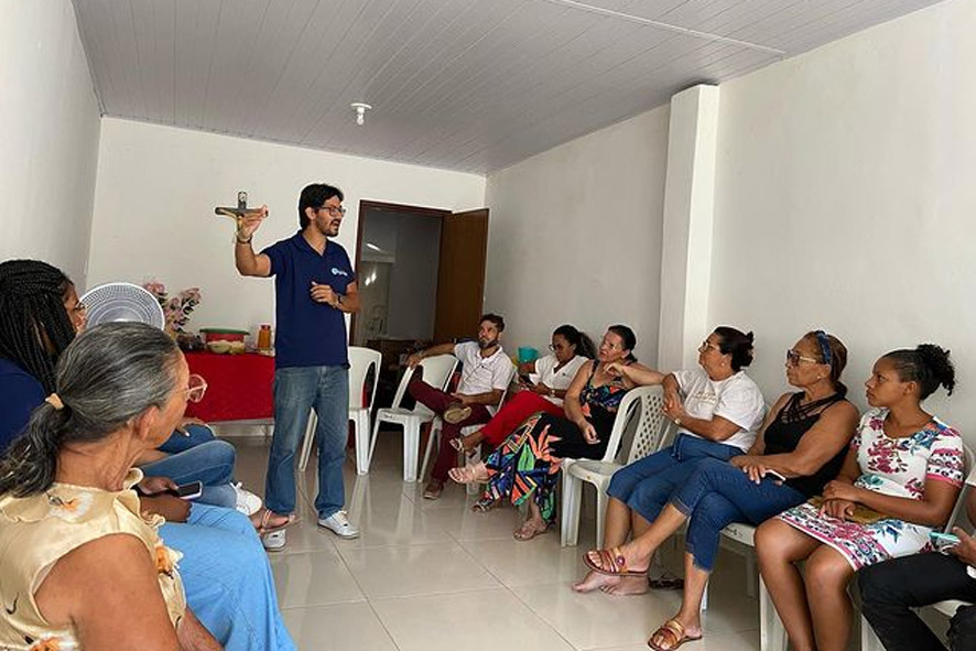Instituto Agrovida promove cadastro do núcleo familiar no ATER Biomas no Povoado de Italegre, Baixa Grande