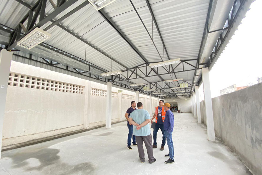Obra em Capela do Alto Alegre: Refeitório do Manoel Geraldo