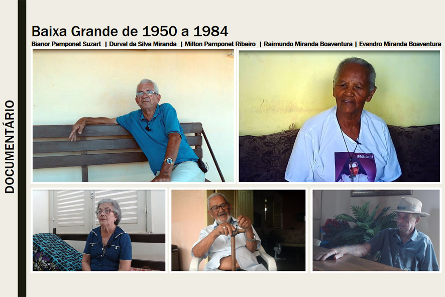 CaturebaTV publica documentário sobre ex-prefeitos que administraram Baixa Grande de 1950 a 1984