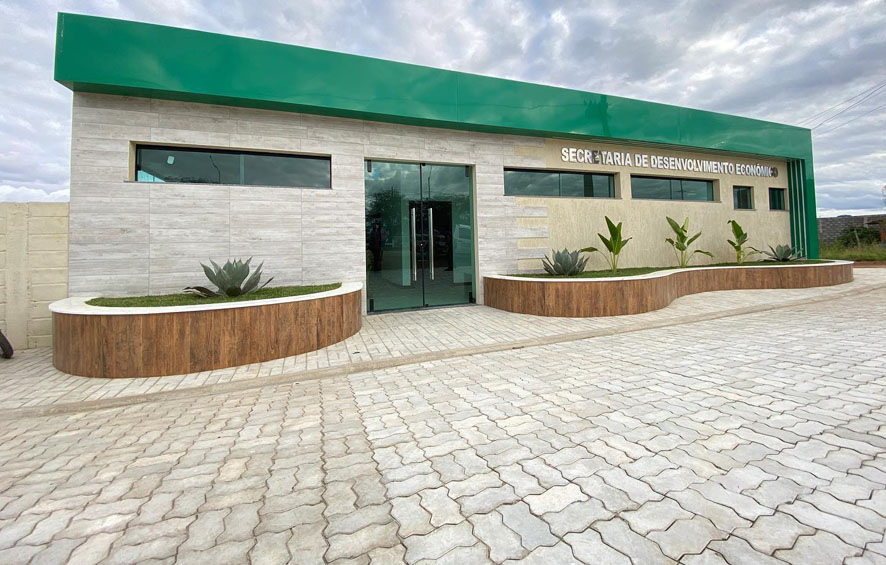 Inauguração da nova sede da Secretaria Municipal de Desenvolvimento Econômico em Capela do Alto Alegre