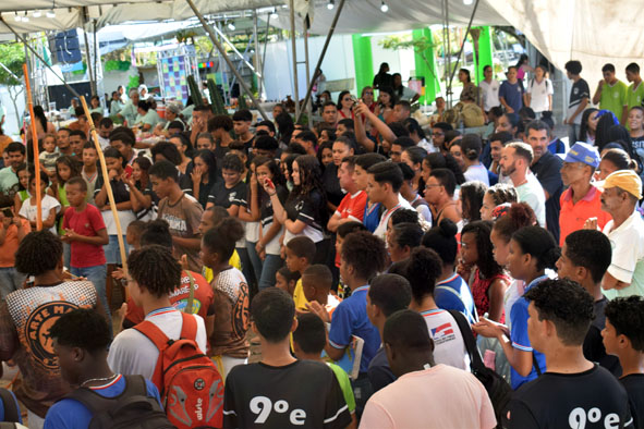 A cultura em várias linguagens no 1º dia da II Feira Agroecológica e Cultura Popular de Baixa Grande