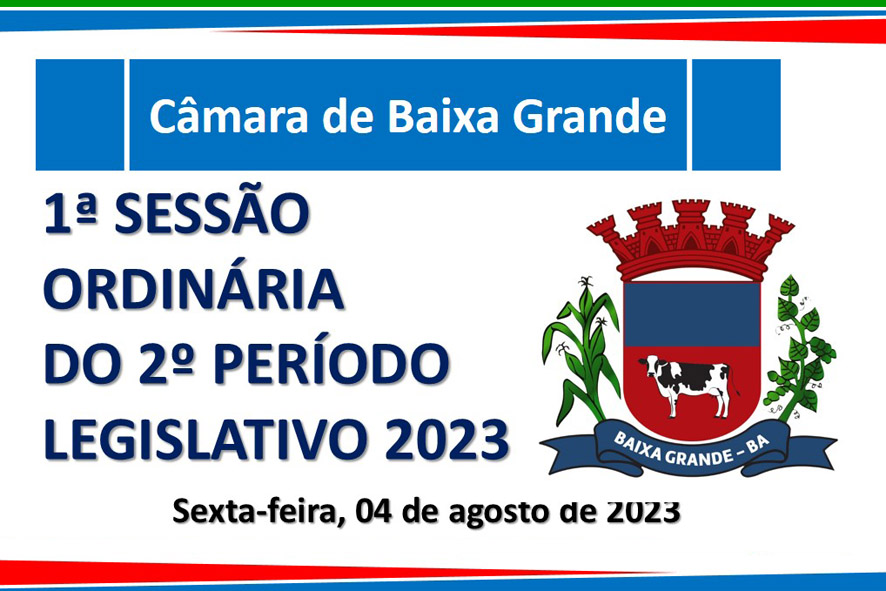 Câmara de vereadores de Baixa Grande retoma trabalho Legislativo nesta sexta-feira