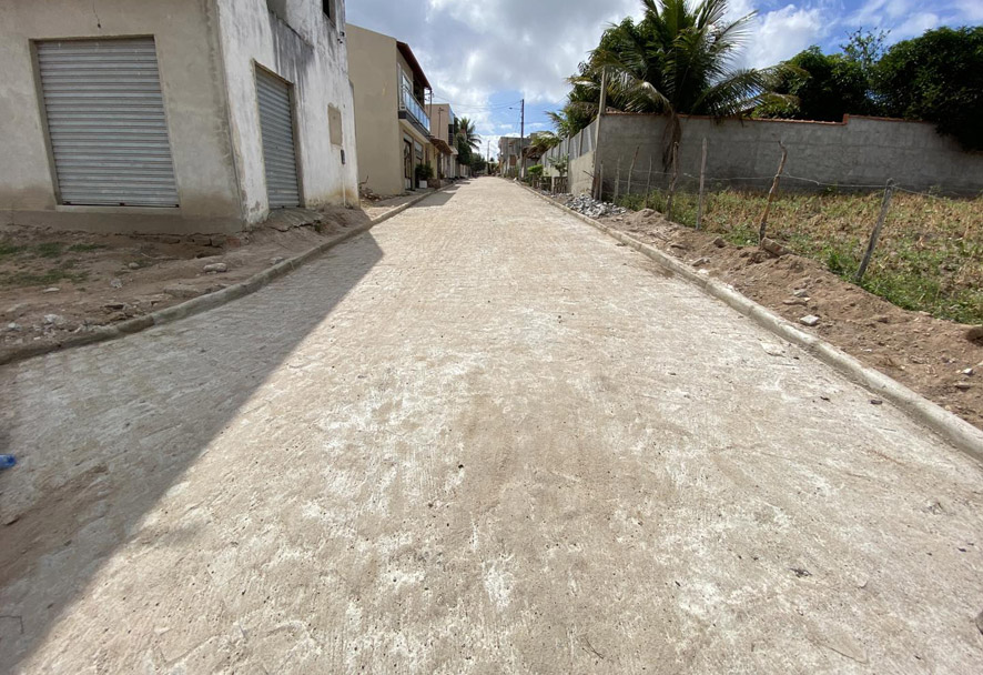 Pavimentação – Rua Arlindo Pedreira Sampaio em Capela do Alto Alegre