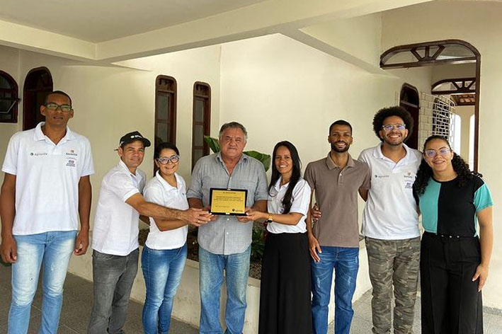 Instituto Agrovida homenageia Júlio Cotias, presidente do Sindicato dos Produtores Rurais de Baixa Grande