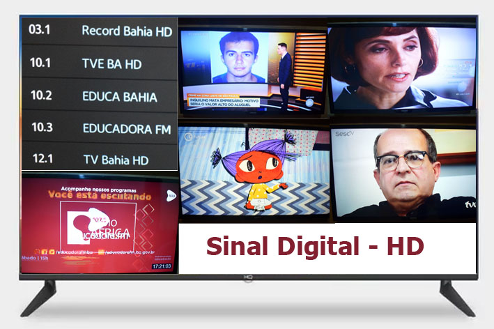 Sinal Digital | Baixa Grande agora dispõem de 4 canais de TVs e uma Rádio Digital
