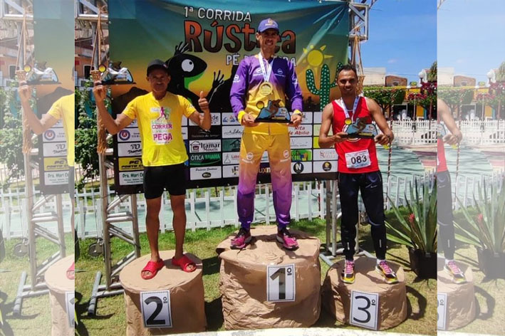 Givanildo Sampaio, Atleta de Baixa Grande fica em 3º lugar na 1ª Corrida Rústica em Pé de Serra
