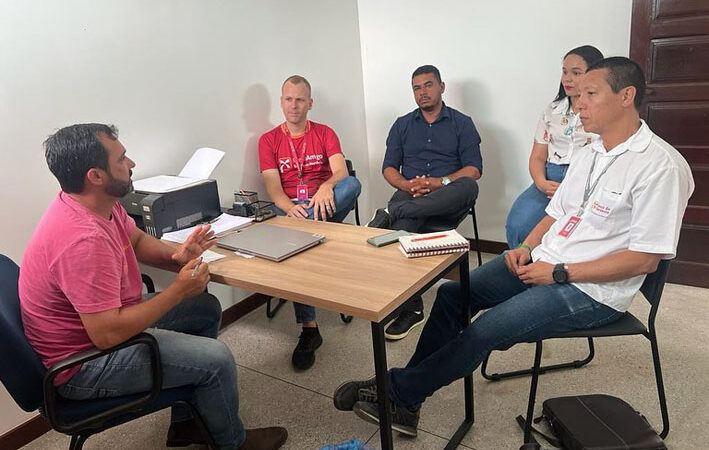 Secretaria de Desenvolvimento de Capela do Alto Alegre reúne-se com Banco do Nordeste