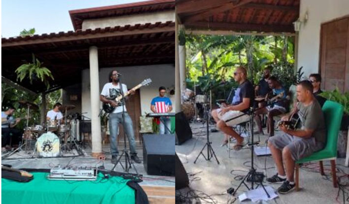 Encontro de Pop e Reggae marcaram o domingo na Mata da Caboronga em Ipirá