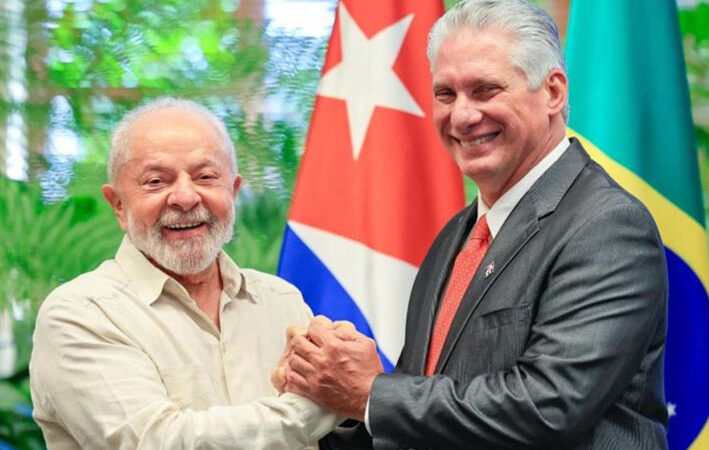 Lula envia 125 toneladas de alimentos para Cuba