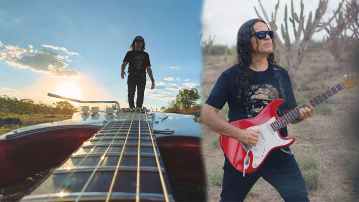 Lançado o Videoclipe oficial da música Mandacaru Seco de autoria do guitarrista Valdir Rocha