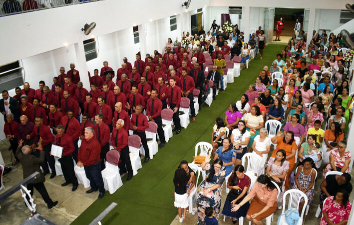 Final de semana é marcado com Congresso de Senhores na Igreja Assembleia de Deus em Baixa Grande