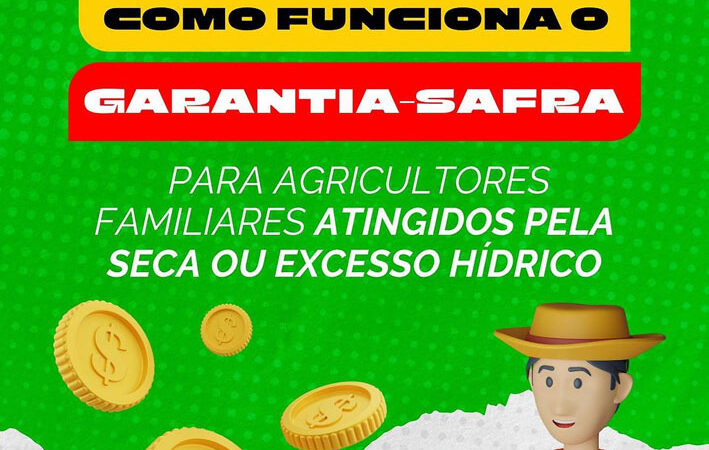 Inscrições no Garantia-Safra segue até dia 20 de março, avisa Instituto Agrovida