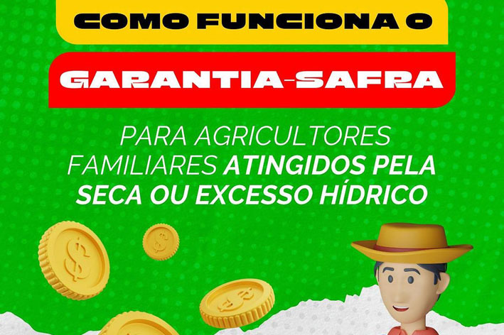 Inscrições no Garantia-Safra segue até dia 20 de março, avisa Instituto Agrovida