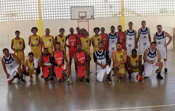 Baixa Grande sedia amistoso de Basquete envolvendo atletas de Mairi, Ruy Barbosa, Piritiba e Baixa Grande