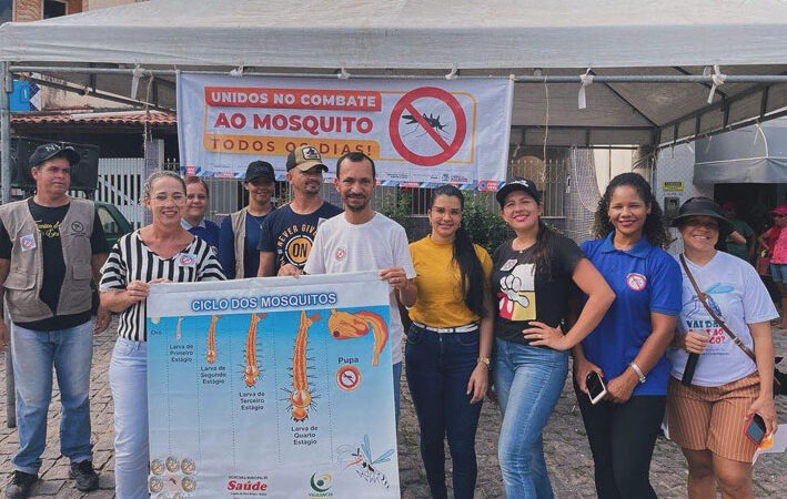 Secretaria Municipal de Saúde adere e realiza Dia D Contra a Dengue em Capela do Alto Alegre