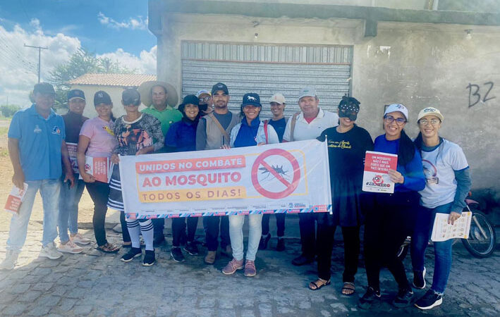 Mobilização contra a dengue: em Capela do Alto Alegre Conceição