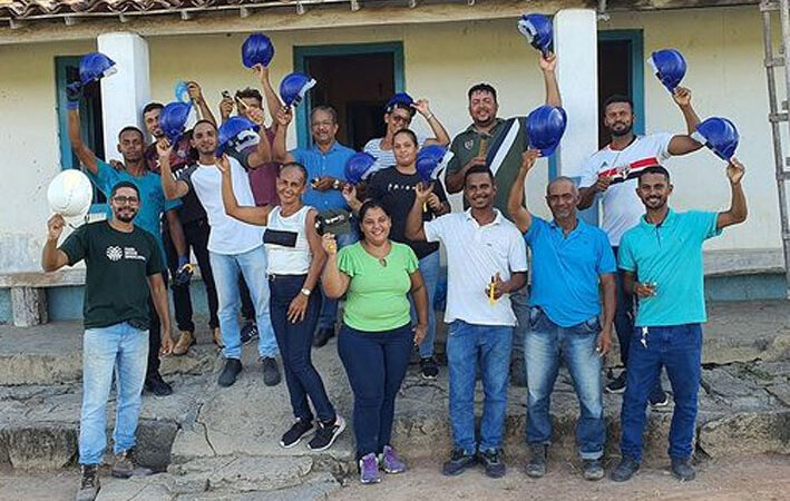 Curso de Eletricista Rural é concluído em Lagoa do Cipó, comunidade Rural de Baixa Grande