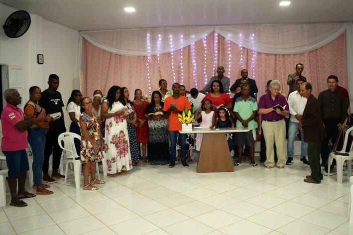 Em Baixa Grande, Assembleia de Deus em Tabuleiro promove culto de jovens