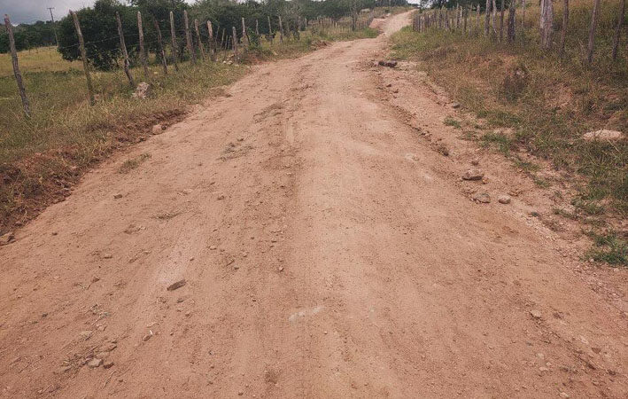 Novas estradas recuperadas em Capela do Alto Alegre