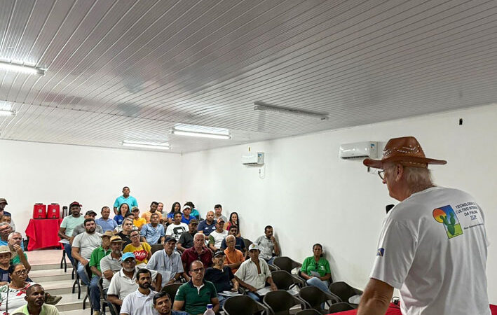 Seminário Tecnologia do Cultivo Intensivo da Palma foi realizada nesta terça (02), em Macajuba