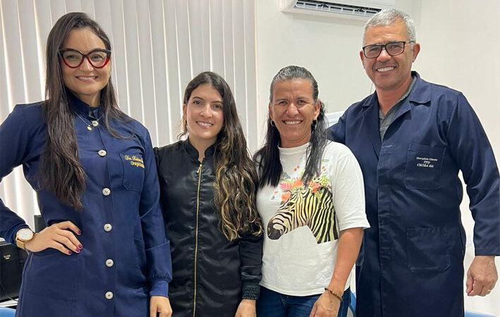 Dia de novas moldagens e entregas: Programa de Prótese Dentária em Capela do Alto Alegre