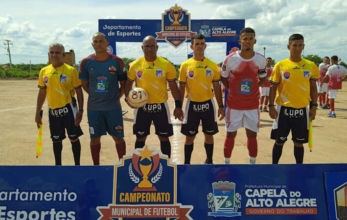 Veja os resultados da 2ª rodada do Grupo B pelo Campeonato Municipal de Capela do Alto Alegre