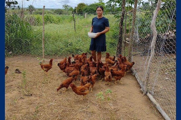 Instituto Agrovida mostra as diversidade de frutíferas produzida pela Vilma dos Santos em Várzea da Roça