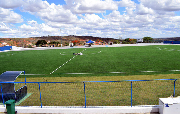 Mesmo após Inaugurado, Estádio Municipal de Baixa Grande já teve dois aditivos ampliando o prazo de conclusão