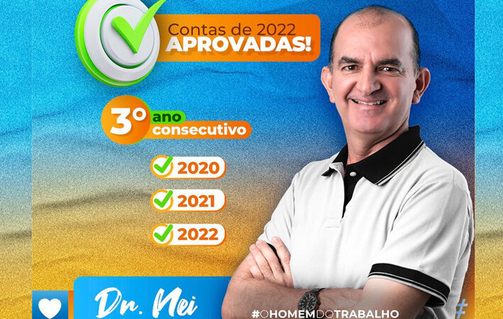 Prefeito de Capela do Alto Alegre comemora o 3º ano de contas Aprovadas