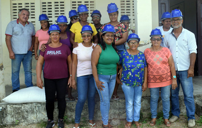 Baixa Grande tem a primeira turma Pedreiro Rural 100% com mulheres promovido pelo SENAR e Sindicato Rural