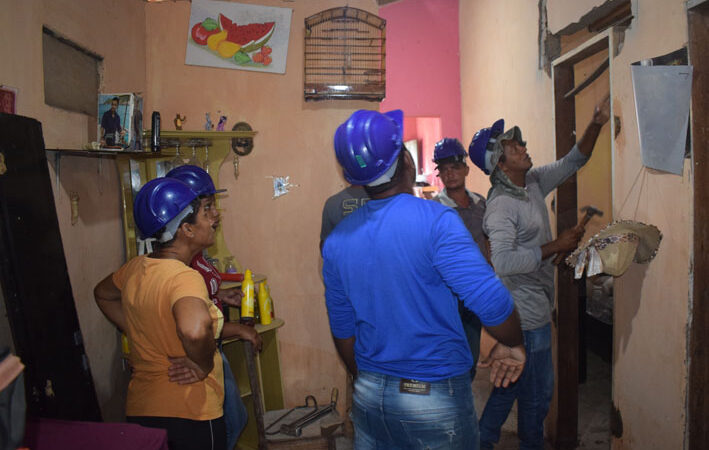 Participante do Curso de Pedreiro Rural no Morro Pelado tem o 4º dia de Aula, desta vez colocando a “Mão na Massa” em Baixa Grande