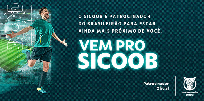 Sicoob é patrocinador oficial do Campeonato Brasileiro 2024