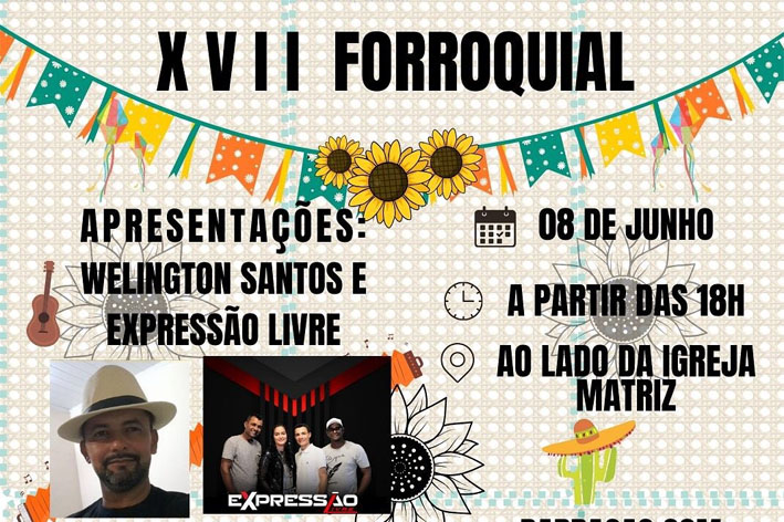 Forroquial 2024 será neste sábado (08) em Baixa Grande